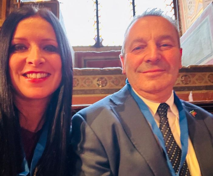 Emily Rini e Massimo Chatrian