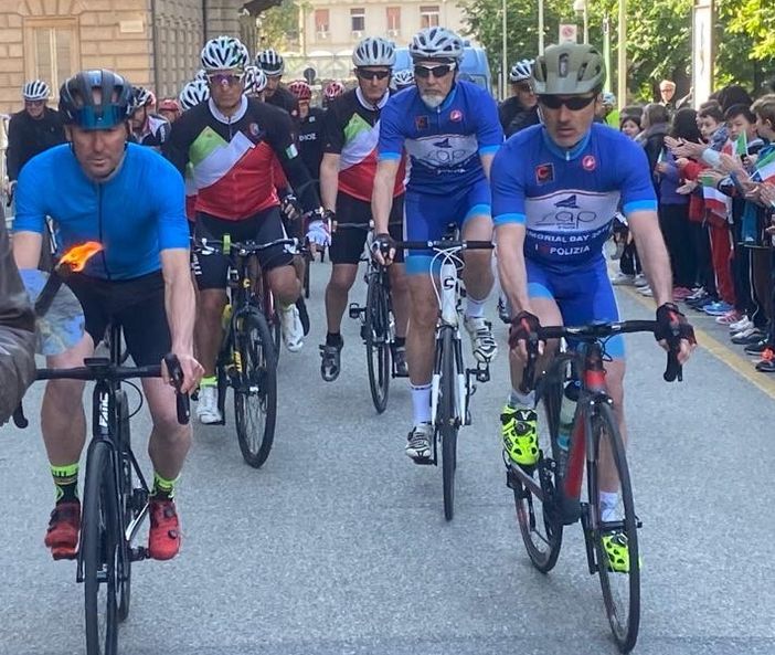 Emozionante partenza della Fiaccola (immagine di repertorio)