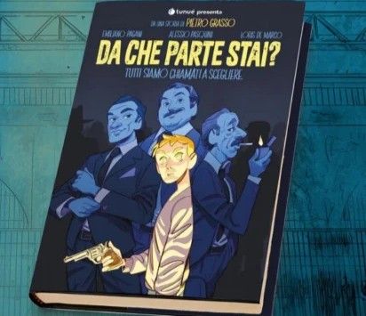 Pietro Grasso ad Aosta; una graphic novel racconta la scelta tra legalità e mafia