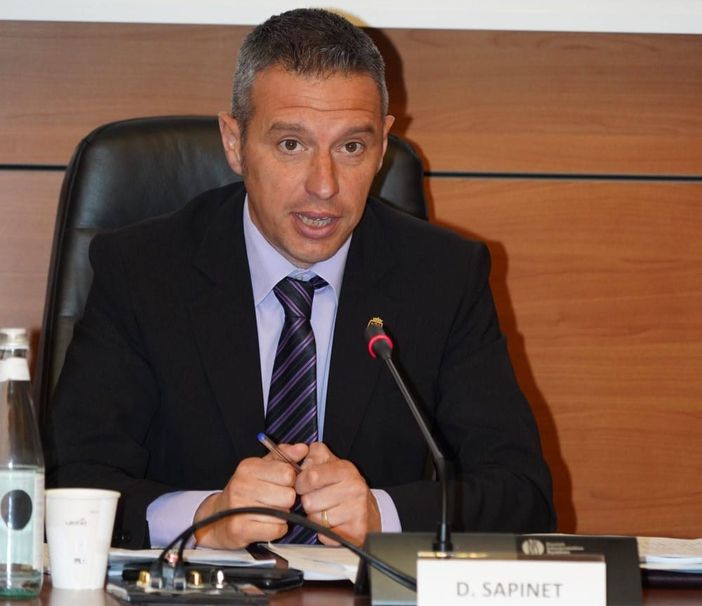 L'assessore Davide Sapinet