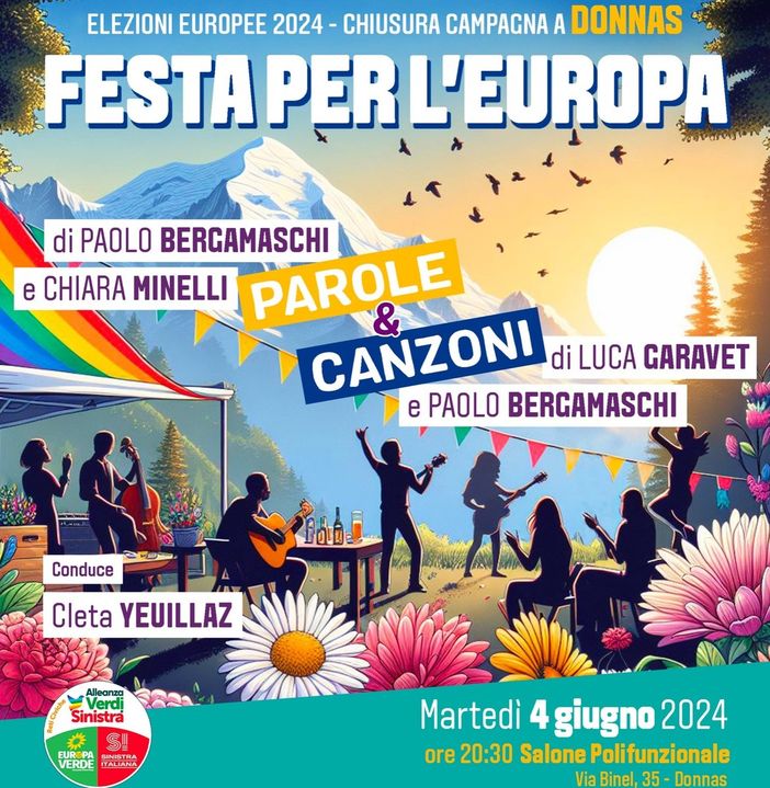 Elezioni Europee: gli appuntamenti elettorali di Chiara Minelli-AVS Elezioni Europee: gli appuntamenti elettorali di Chiara Minelli-AVS