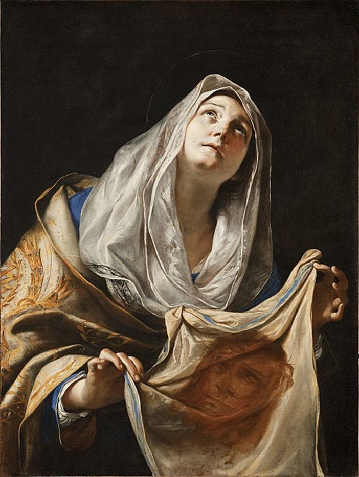 'Santa Veronica con il velo', 1652-1653-Mattia Preti (1613-1699)