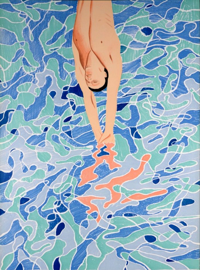 'Olympische Spiele Munchen', 1972- David Hockney (1937)