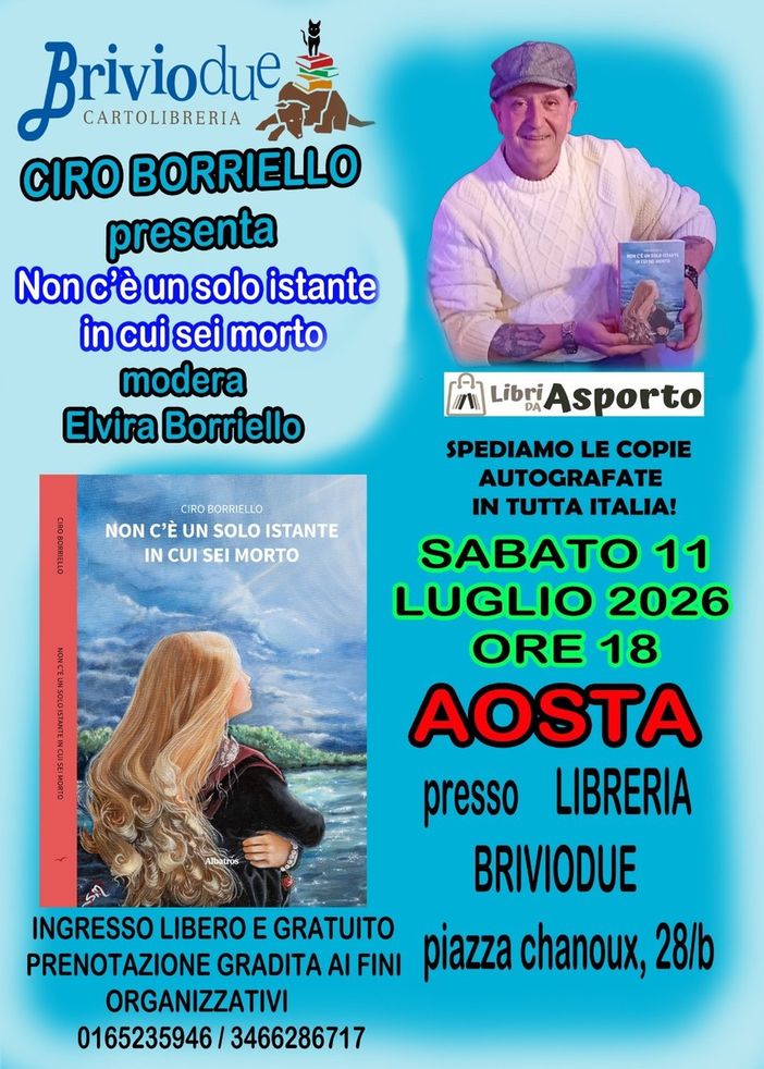 Da Briviodue 'non c'è un solo istante in cui sei morto' Da Briviodue 'non c'è un solo istante in cui sei morto'