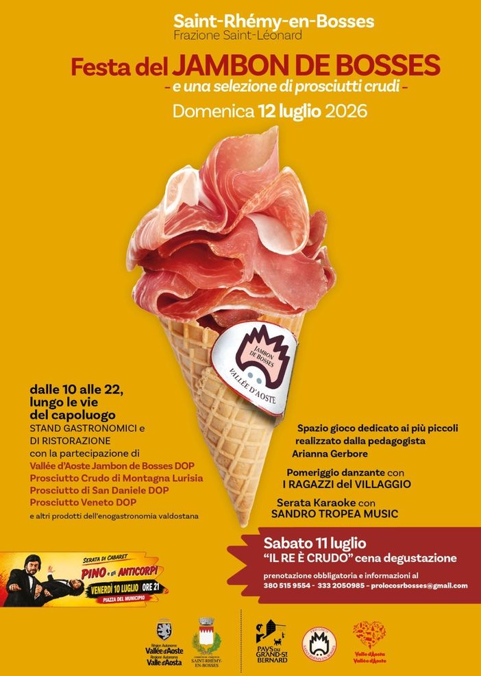 Festa del Jambon de Bosses, weekend tra gusto, musica e tradizione a Saint-Rhémy-en-Bosses