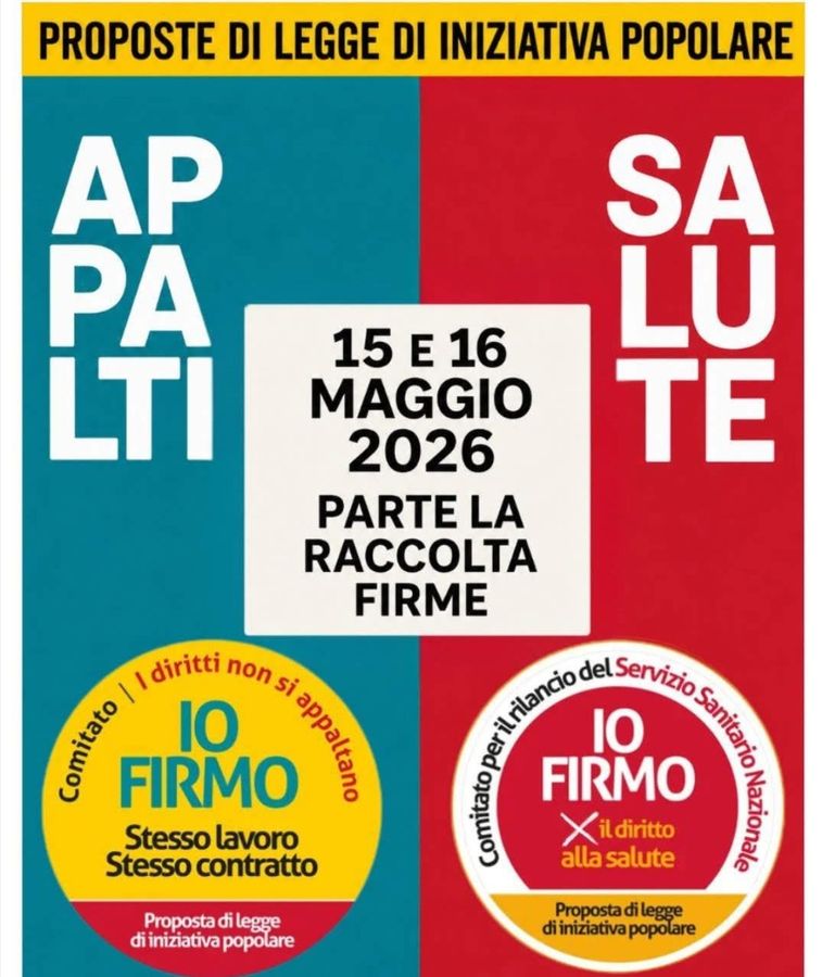 Cgil, due proposte di legge popolari per difendere salute, lavoro e diritti