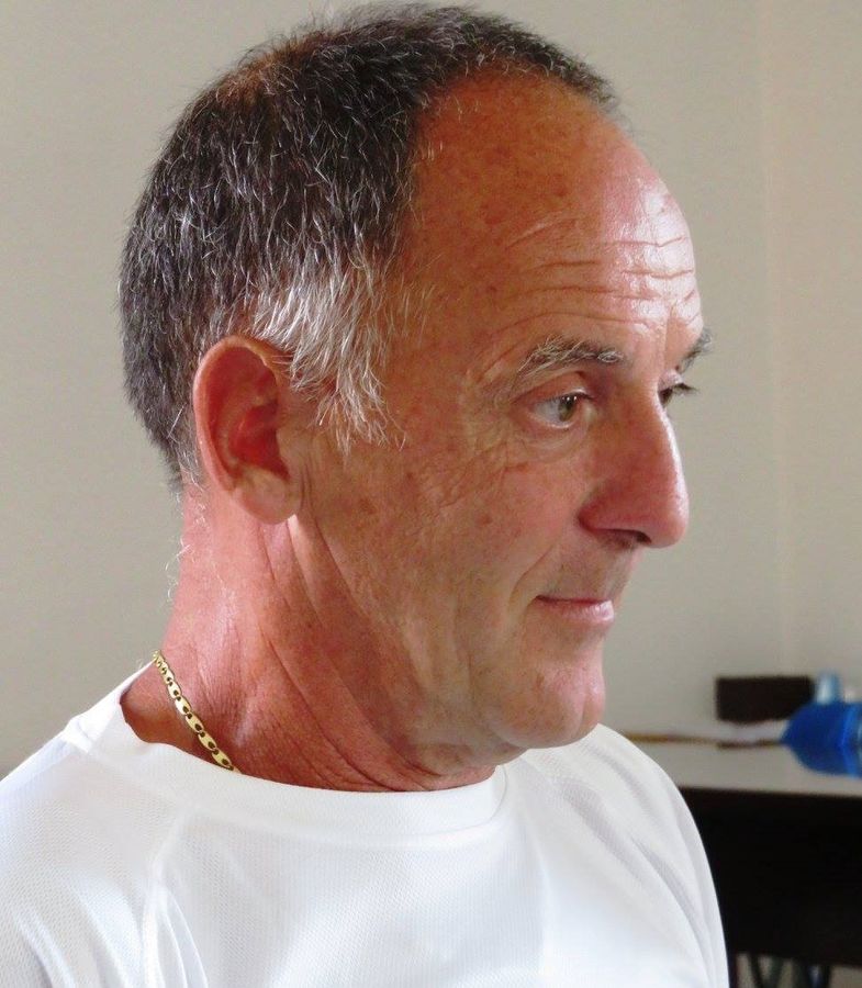 Il runner solidale Fabrizio Amicabile