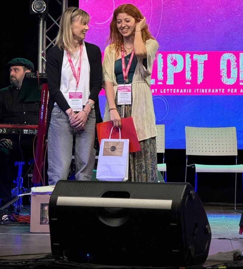 Le due vincitrici: a dx Carlotta Marricco e a sn Sandra Puccini