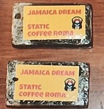 I due panetti di hashish sequestrati ieri al giovane