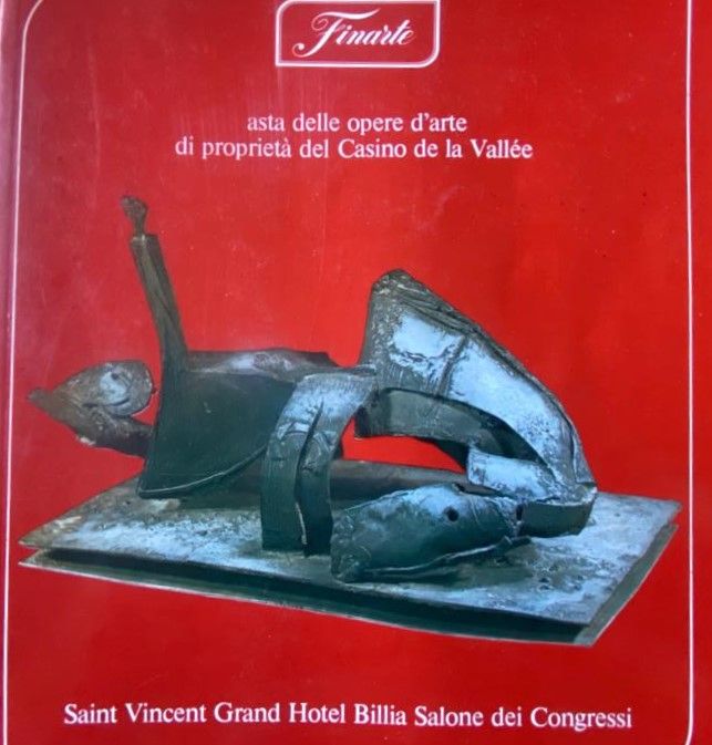 Il frontespizio del catalogo d'asta Il frontespizio del catalogo d'asta