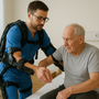 Assistenza sanitaria con esoscheletro