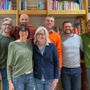 In alto da sn a dx Rassel Tresca consigliere, Italo Théodule tesoriere, Francesco Bonvicini vicepresidente, Jean Paul Tournoud presidente. In basso da sn a dx: Marcella Mantova segretaria e Alessandra Benzo consigliera