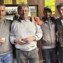 Da sn Lorenzo Fontanaravaz, Pietro Meynet, Patrick Vout e Fabio Fichera