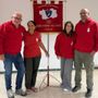 Da sn Rosario Mele, Carla Buzzelli, Valentina Passarella e Giuseppe Rocca