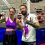 Federica Macrì con Luca De Carolis