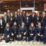 Da sn in basso: Marie-Claire Deanoz (degustatrice), Massimo Marconcini, Salvatore Contu, Alessandra De Agazio, Tiziano Artaz, Vincenzo Basile(degustatore); in seconda fila: Alessandra Consolati, Donatella Tagliaferri, Edi Henriet, Giovanni Bernardi Chiara Pignatelli, Chiara Paternoster, Angela Dayné, Sara Berti, Lara Charruaz, Stefania Felace, Tatiana Chunyaeva(degustatrice) ; in terza fila: Massimiliano Pession, Pierluigi Berti (degustatore), Nadine Chatrian