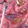 Marc Chagall, Bozzetto per Il Cantico dei Cantici III, 1957. Musée National Marc Chagall, Nizza