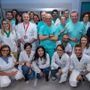 Parte delle équipes di Radiologia e Fisica Sanitaria del 'Parini'