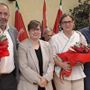 Da sn Domenico Falcomatà, Tania Scacchetti, Vilma Gaillard e Stefano Landini