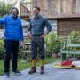 Daniele Vicari e Alessandro Borghi (photo credit Alfredo Falvo)