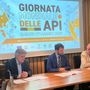 Da sn Camillo Dujany, Marco Carrel e Gabriele Scattolin