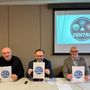 Da sn Aldo Di Marco (PlA), Stefano Aggravi (RV) e Ronny Borbey (SA)