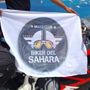 I centauri del 'Biker del Sahara' in Valle, tappa a Pollein del Giro per la Pace
