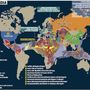 Le guerre nel mondo: la mappa di Caoslandia (per concessione credit Limes)