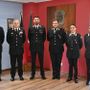 Quattro nuovi marescialli ordinari, cerimonia al Gruppo carabinieri di Aosta