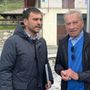L'assessore regionale all'Agricoltura, Marco Carrel e il presidente di Fondazione Ollignan, Gianfranco Trevisan