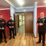 Da sn il vicebrigadiere Gianluca Cottonaro, il carabiniere scelto Vito Torchia e il colonnello Livio Propato