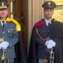 Guardia d'onore all'ingresso della sede giurisdizionale della Corte del conti all'inaugurazione dell'Anno giudiziario 2026