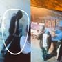 I due ladri in azione immortalati dalle videocamere