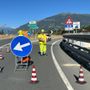 Chiuso il raccordo A5-Statale 27, traffico deviato sulla statale attraverso Aosta Chiuso il raccordo A5-Statale 27, traffico deviato sulla statale attraverso Aosta