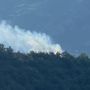 Gressan, incendio alla Cote de Gargantua