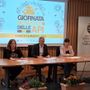 Un momento della conferenza stampa nella sede dell'assessorato regionale dell'Agricoltura