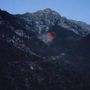 Spento e bonificato incendio boschivo sopra Challand Spento e bonificato incendio boschivo sopra Challand