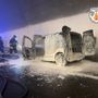 Auto in fiamme in galleria sull’A5 verso il Bianco
