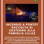 Raccolta fondi per sostenere la famiglia colpita dall’incendio a Pontey
