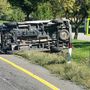 Due incidenti sulla statale 26 tra Sarre e St-Pierre; scontro moto-auto e furgoncino ribaltato