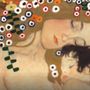 Klimt; Le tre età della donna, Madre e figlio, 1905, olio su tela, Galleria Nazionale d’Arte Moderna, Roma