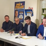 Un momento della conferenza stampa di presentazione dell'iniziativa