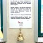Al 'Parini' è arrivata la Campana del Sollievo per i malati di tumore