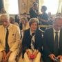 Al centro, la presidente della sezione valdosatana Anei, Nadia Malesani, durante le celebrazioni al Quirinale