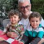 Maurizio Cerva con i nipoti Lorenzo e Nicolò