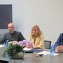 Da sn Gianfranco Maraniello, Viviana Vallet ed Erik Lavevaz il 26 giugno scorso durante la presentazione del premio Da sn Gianfranco Maraniello, Viviana Vallet ed Erik Lavevaz il 26 giugno scorso durante la presentazione del premio