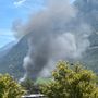 Incendio alla 'Partesa' a Plan Felinaz di Charvensod