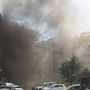 Aosta; incendio in un garage, il fumo paralizza la circolazione