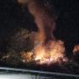Saint-Vincent, nuovo incendio in via Alliod; intervento in corso Saint-Vincent, nuovo incendio in via Alliod; intervento in corso