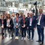 L'assessore Luigi Bertschy (secondo da dx) con i rappresentanti della Struttura regionale e con le start up: Coralie Pellisier e Valerio Falcicchio di RdItaly S.r.l., Pietro Baratella di Bilanciarsi S.r.l., Mariapaola La Caria di Openmind Travel S.r.l. e Sano Musab Hijazi di It’s Prodigy